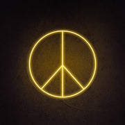 Peace Neon Sign