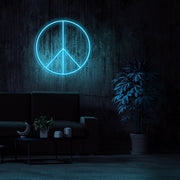 Peace Neon Sign