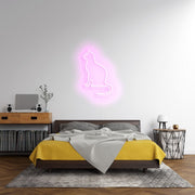 Peaceful Cat Neon Sign