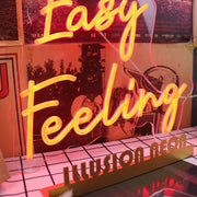 Peaceful Easy Feeling Red Neon Sign