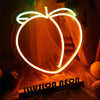 Peach Neon Sign