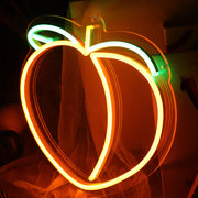 Peach Neon Sign