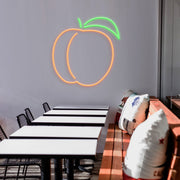 Peach Neon Sign