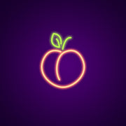 Peach Neon Sign