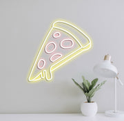 Pepperoni Pizzas Neon Sign