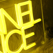 Persinnel Alliance Yellow Neon Sign