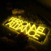 Persinnel Alliance Yellow Neon Sign