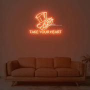 Persona 5 Take Your Heart Neon Sign