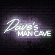 Personalized Man Cave Neon Sign MNC41546