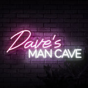 Personalized Man Cave Neon Sign MNC41546