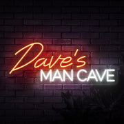 Personalized Man Cave Neon Sign MNC41546