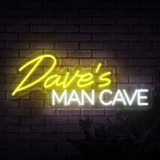 Personalized Man Cave Neon Sign MNC41546