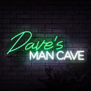 Personalized Man Cave Neon Sign MNC41546