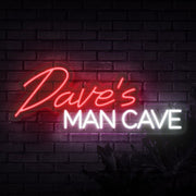 Personalized Man Cave Neon Sign MNC41546