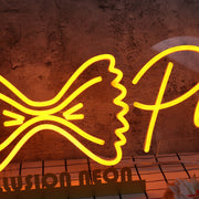 Peters Pasta Orange Neon Sign