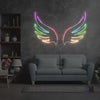 Pheonix Wings Colorful Neon Sign