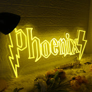 Phoenix Yellow Neon Sign