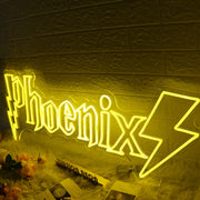 Phoenix Yellow Neon Sign