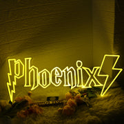 Phoenix Yellow Neon Sign