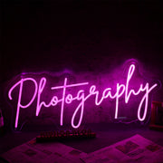 Photography Neon Sign