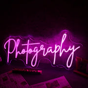 Photography Neon Sign