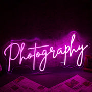 Photography Neon Sign