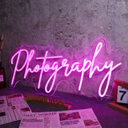 Photography Neon Sign