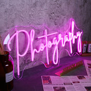 Photography Neon Sign