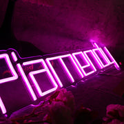 Piamendy Pink Neon Sign