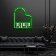 Piano Keys Neon Sign