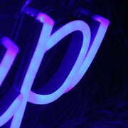 Pick Up Blue Neon Sign