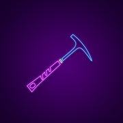 Pickaxe Neon Sign