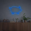 Pig Line Drawing LED Neon Sign