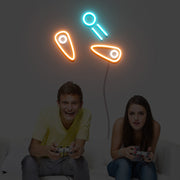 Pinball Bats And Ball Neon Sign Lights Night Lamp Led Neon Sign Light For Home Party