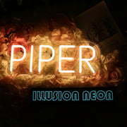 Piper Yellow Neon Sign