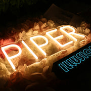 Piper Yellow Neon Sign