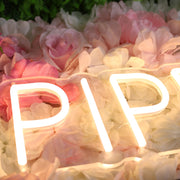 Piper Yellow Neon Sign