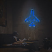 Plane Outline LED Neon Sign