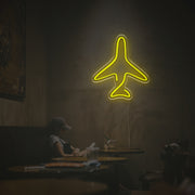 Plane Outline LED Neon Sign