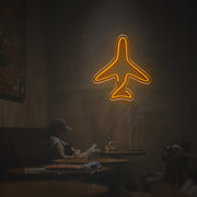 Plane Outline LED Neon Sign