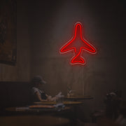 Plane Outline LED Neon Sign