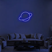 Planet Neon Sign