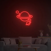 Planets Neon Sign Neon Light Signs Custom For Home Bar Party Decoration