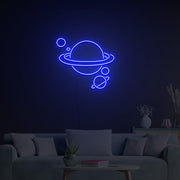 Planets Neon Sign Neon Light Signs Custom For Home Bar Party Decoration