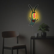 Plankton Artistic Version LED Neon Acrylic Artwork