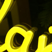 Plant High School Yellow Neon Sign