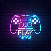 Play Now Neon Sign