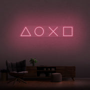 Playstation Game Neon Sign