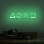 Playstation Game Neon Sign