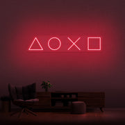 Playstation Game Neon Sign